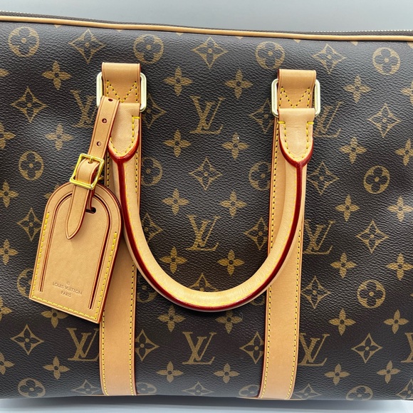 Louis Vuitton Porte Documents Voyage Handbag Monogram With LV Receipt - Picture 7 of 12